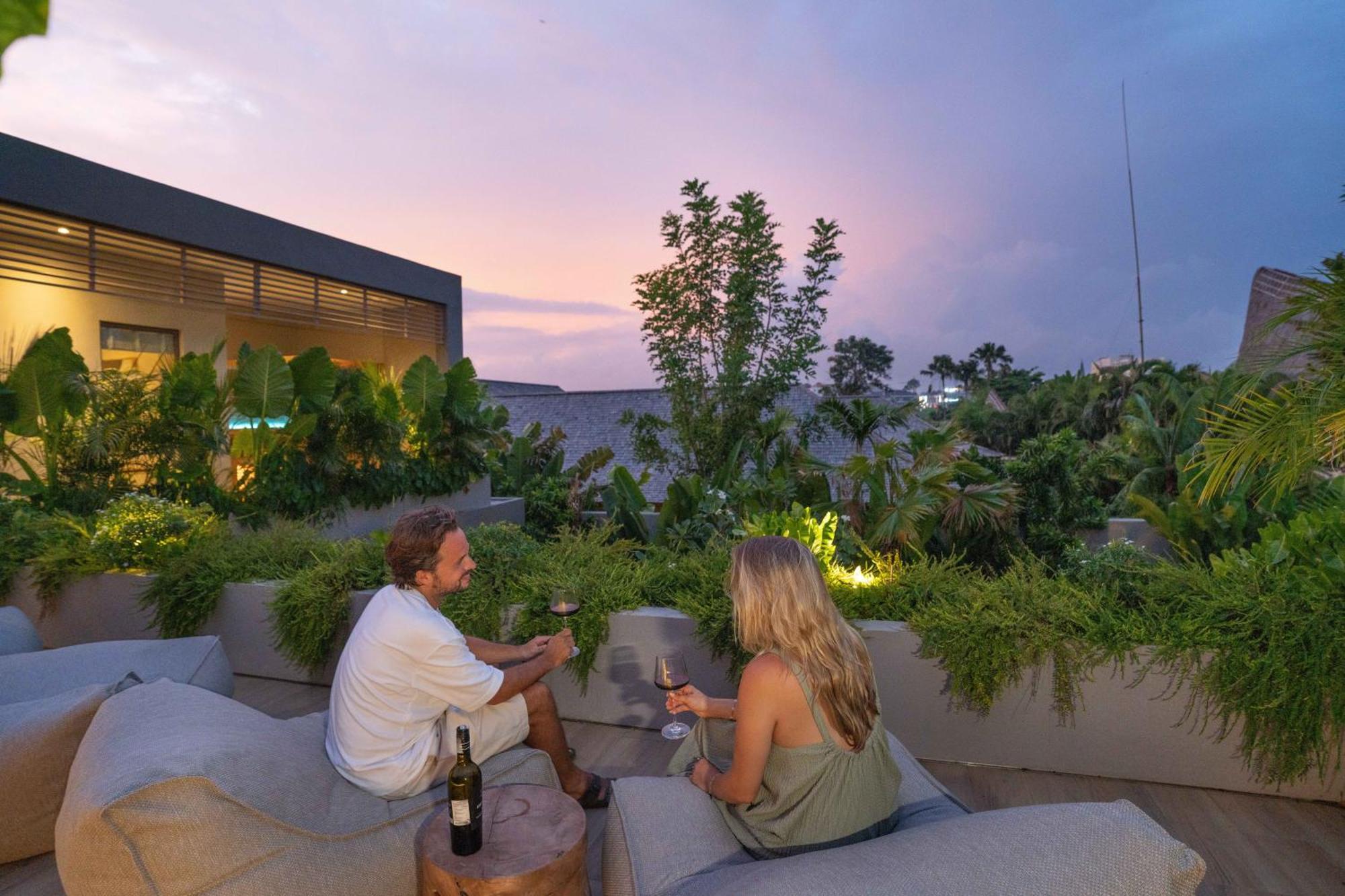 Sin Nombre Bali - Sauna, Ice Bath & Roof Terrace Canggu Exterior foto